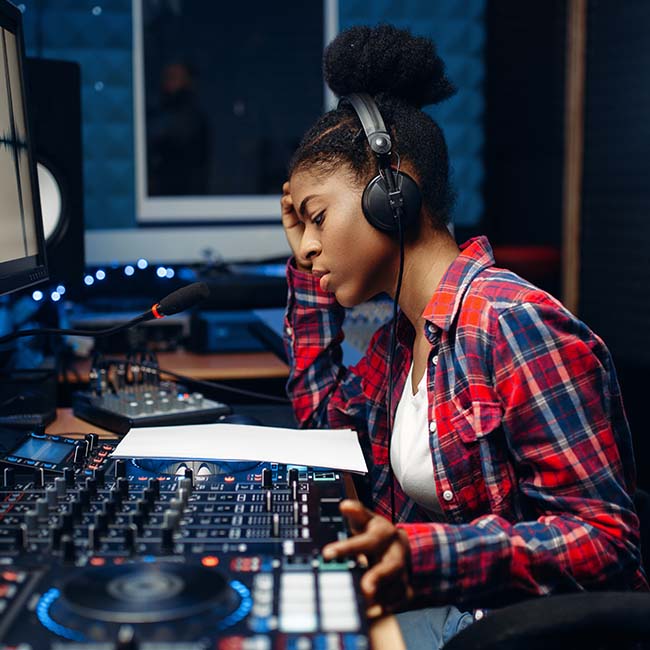 What education is needed to become a music producer?
