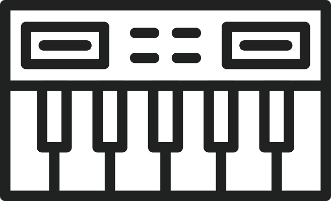 piano-keyboard-line-icon-vector